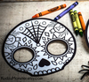 Printable Coloring Mask Set