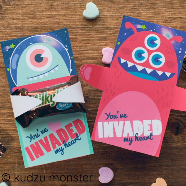 Alien Hugger Valentines