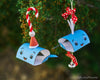 Jingle Whale Ornament
