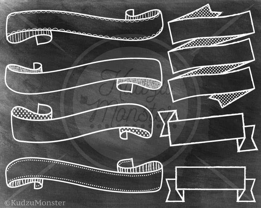 Chalk Banners Graphics - Kudzu Monster