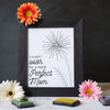 Mother's Day Finger Paint Art Activity: Dandelion