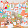 Printable Fox Party Decor Deluxe Kit - Kudzu Monster
 - 1