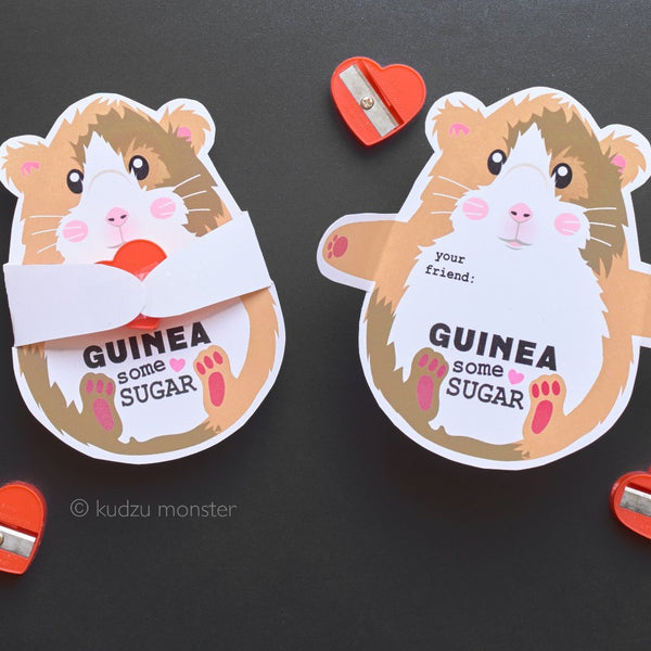 Valentine Guinea Pig Hugger