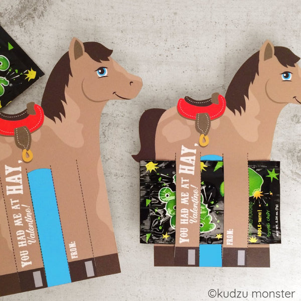 Valentine Horse You had me at HAY Candy Huggers