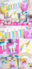 Unicorn Rainbow Printable Party Decor and Birthday Activity Kit Instant Download photo props, banner, cupcake wrappers, party favors, & more