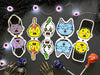 Printable Undead Character Sucker Covers - Funny Halloween Lollipop Puppets - Zombie Cat, Frankenstein, Skull, Illustrated Characters