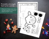 Printable Reindeer Hand print Activity | Instant Download finger paint coloring sheet | Cute kids Christmas Party activity | Handprint Art