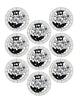 Instant download Halloween mason jar lid label print at home bat monster candy jar gift