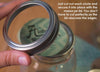 Instant download Halloween mason jar lid label print at home bat monster candy jar gift