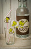 Zombie Party Printable kit Birthday decor banner flags bottle wrap cupcake toppers graveyard monster theme DIY green party favors download