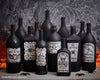 Halloween Printable Party Decor kit with cupcake wrapper and cupcake toppers, apothecary bottle labels, art print, party favor coffin boxes