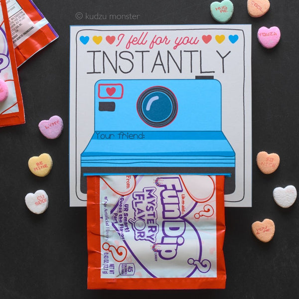 Instant Film Camera Valentine