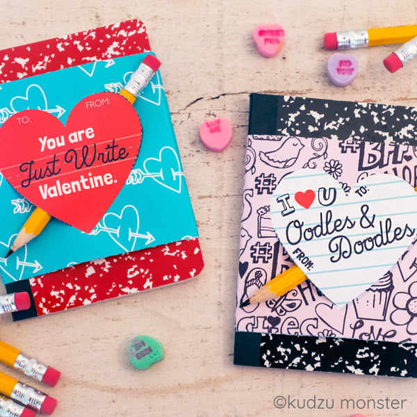 Valentine Notebook - Kudzu Monster