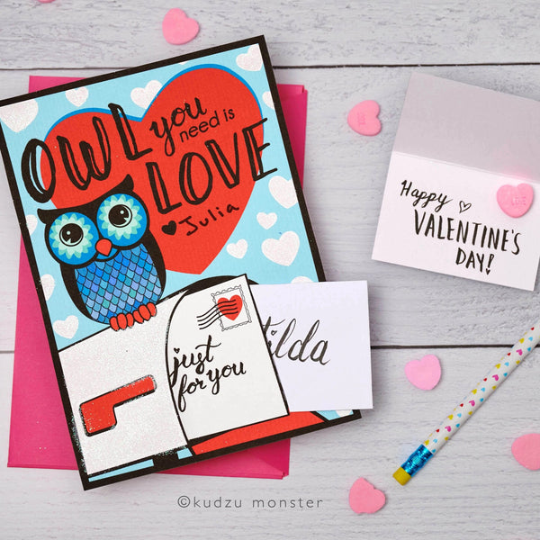 Owl Mailbox Valentine