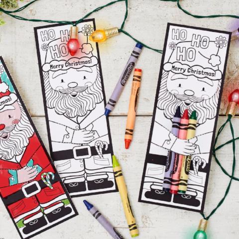 Santa Crayon Hugger