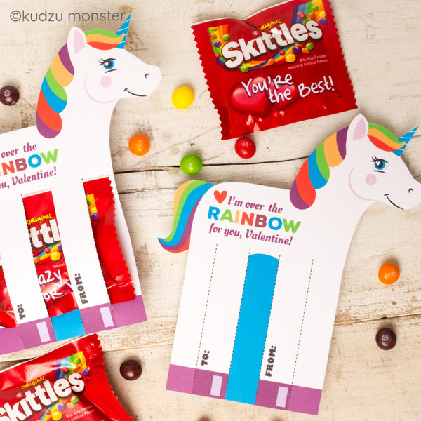 Valentine Unicorn Candy Huggers - Kudzu Monster