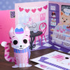 3D Cat Valentine Mail Craft Kit