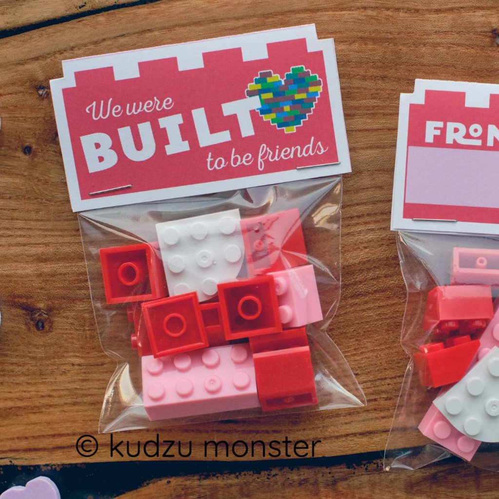 Lego Topper Valentines