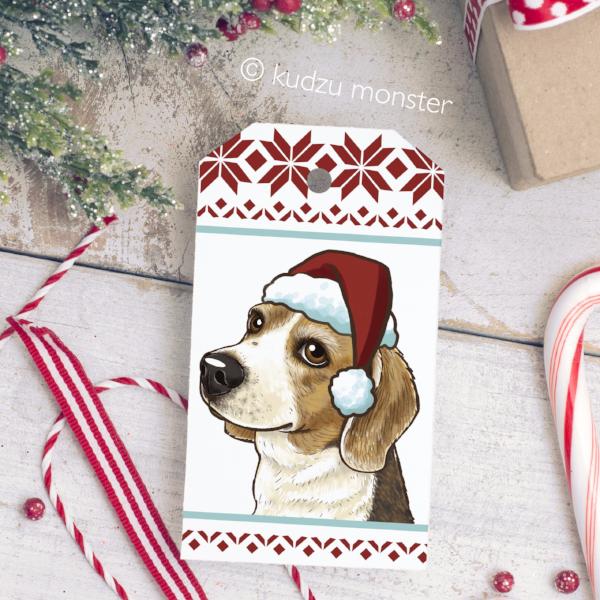 DIY Beagle Gift Tags
