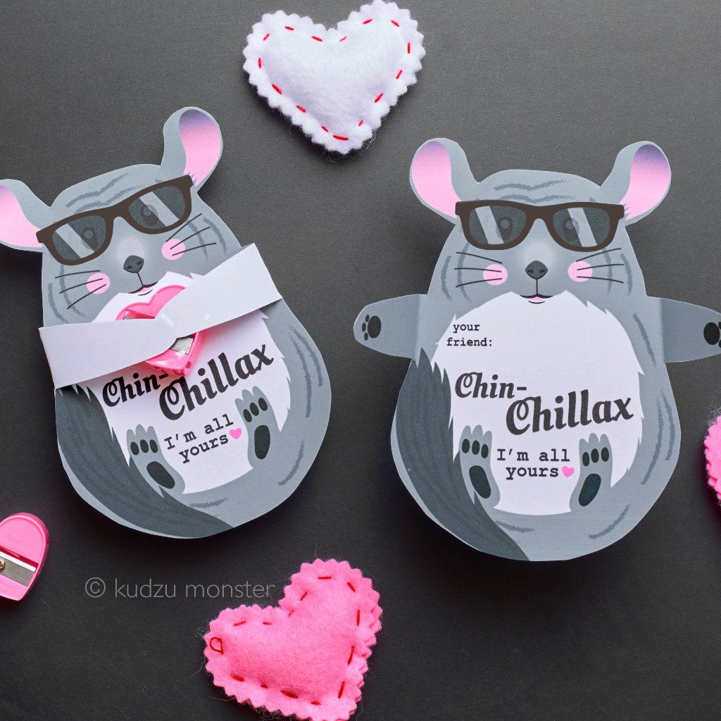 Valentine Chinchilla Huggers