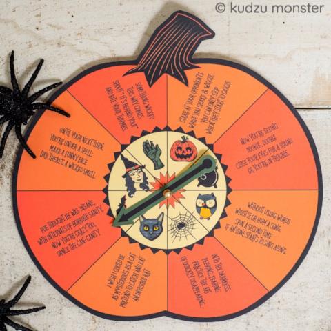 Halloween Activity Spin Game