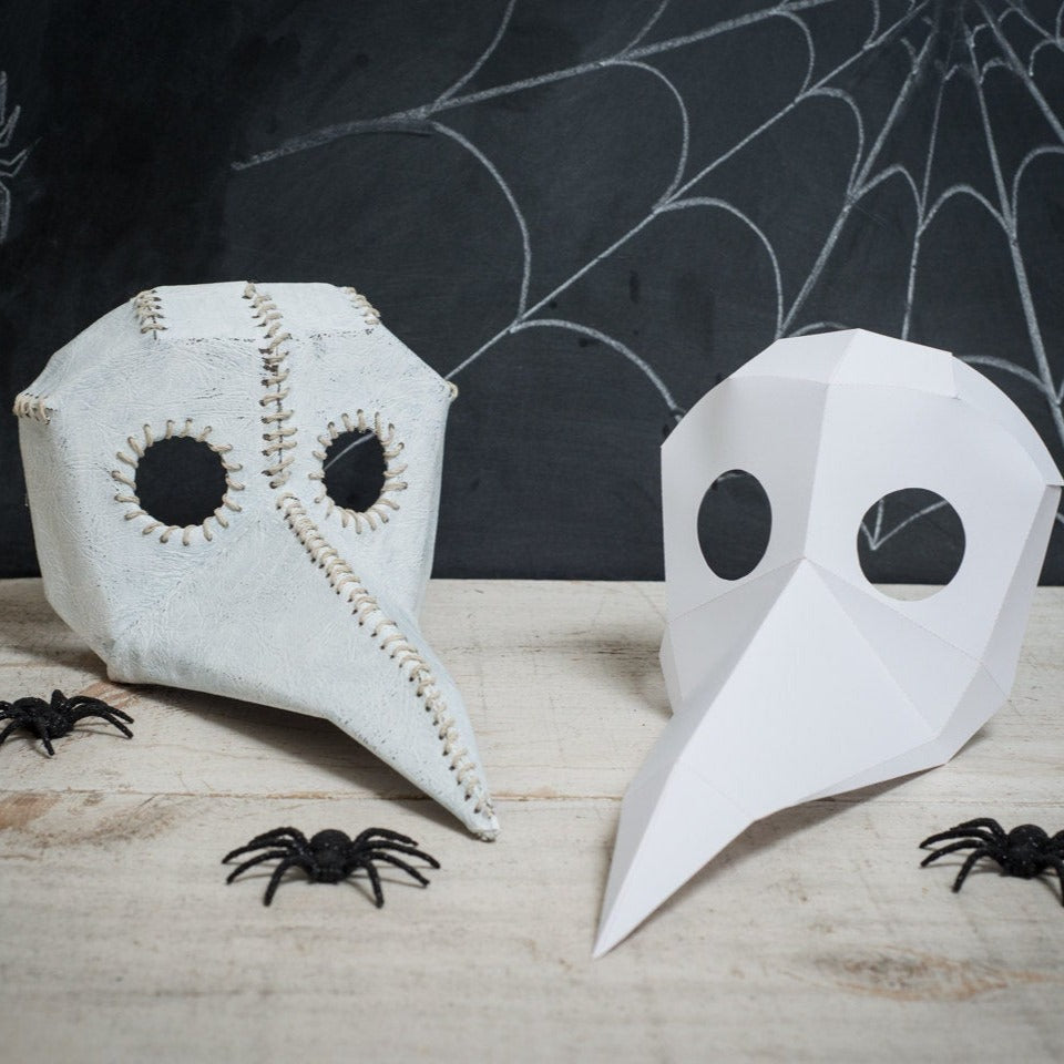 Printable Paper Plague Doctor Mask – Kudzu Monster printable-paper-plague-doctor-mask-kudzu-monster