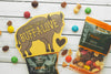Trail Mix Valentines for Kids Bison Buffalo Adventure Hiking Wildlife Explorer Valentine's Day Treat Bag Toppers GORP Goodie Bag Card