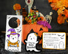 You've Been BOOed printable kit with We've Been Boo'ed sign, Instructions sheet, and gift tag for Halloween gift basket, mug, or goodie bag