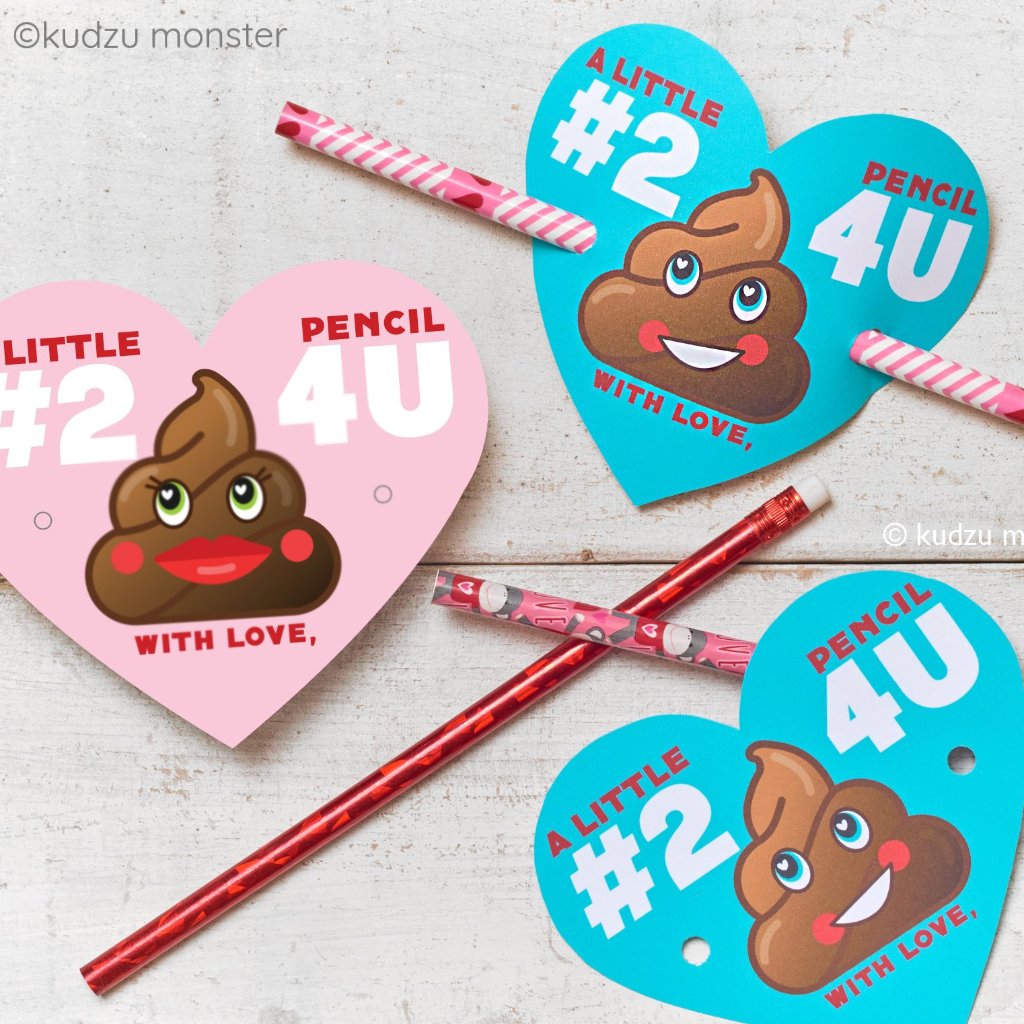Poop Emoji Valentine