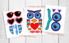 Owl Valentine Box Decor Kit