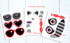Raccoon Valentine Box Decor Kit