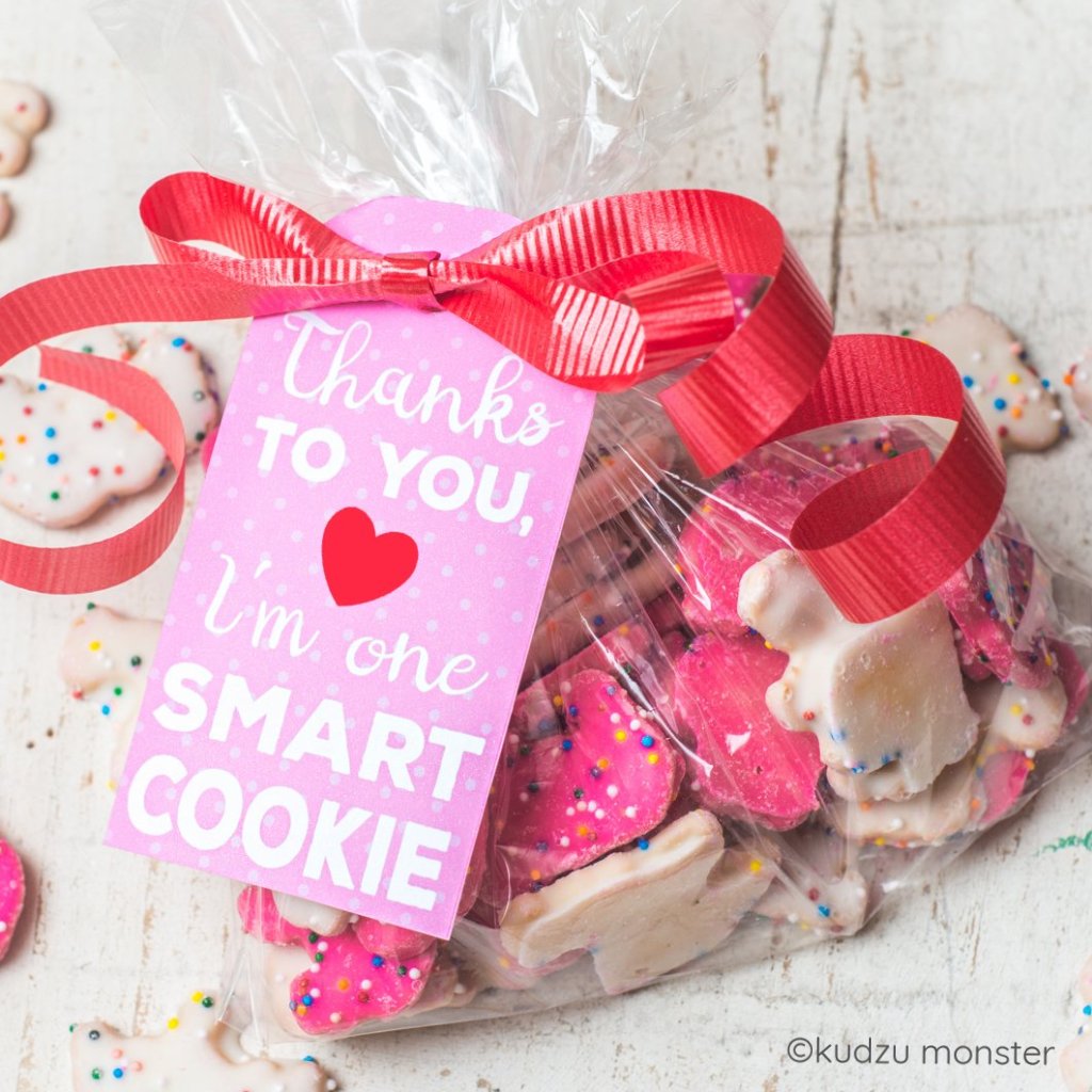 Smart Cookie Valentine Tag