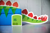 Stegosaurus Valentine Box Decor Kit