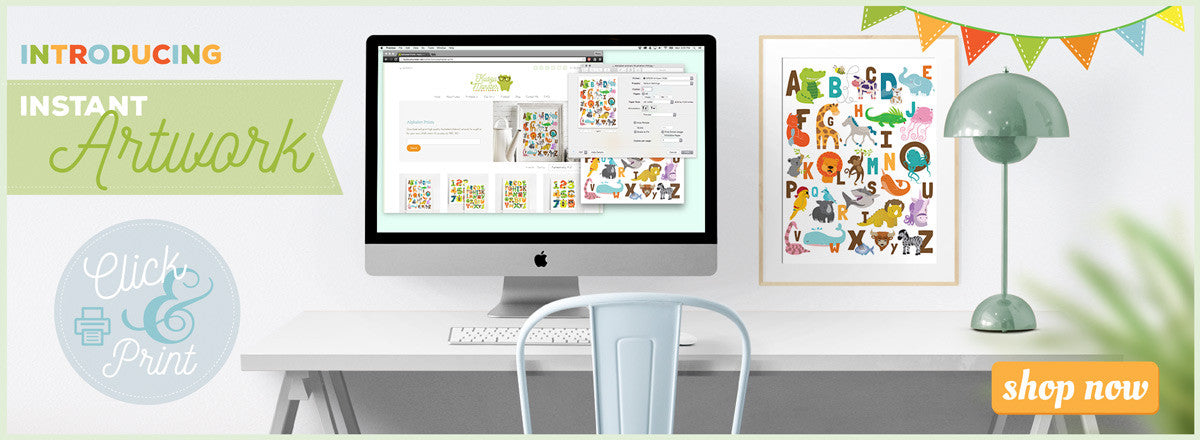 printable instant artwork download and print art for kids
